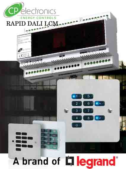 Cpelectronics Legrand - Vitesse Plus hard wired - stand-alone lighting control module with switching and DALI channels